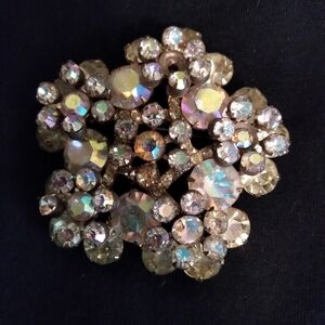 Vintage Juliana snowflake pin